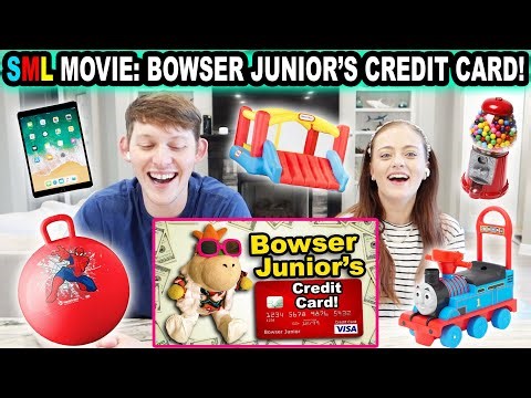 SML MOVIE: BOWSER JUNIOR'S CREDIT CARD! *REACTION*