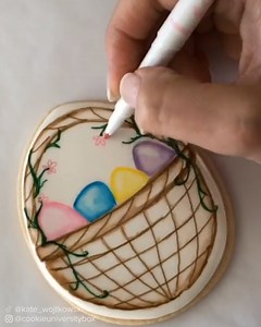 These Spring Cookies are masterpieces! 😍 Follow ( https://www.instagram.com/cookieuniversitybox/ ) for more! | Tasty Vegetarian