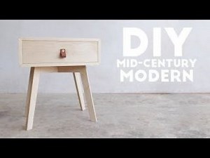 DIY Mid Century Modern Side Table / End Table | Modern Builds | EP. 70