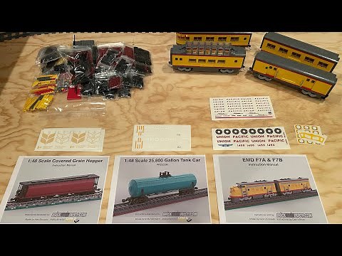 LEGO Trains - Locomotive And Train Car Instructions From Brick Train Depot