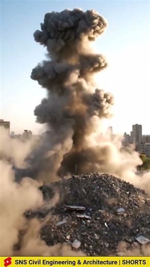 Controlled Demolition #engineering #architecture #construction #civilengineering #building