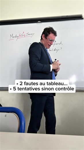 “Passer” signifie “to spend” mais ça peut vouloir dire “to have” aussi! 👨🏻‍🏫🇬🇧 #monsieurprof #prof #apprendresurtiktok #anglais #english