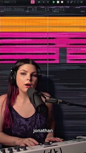 jonathan out now 🩶 #musicproduction #vocalproduction #vocoder #indieartist