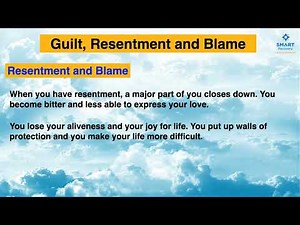 Let Go Of Guilt, Resentment and Blame - SMART Recovery Related tips & tools