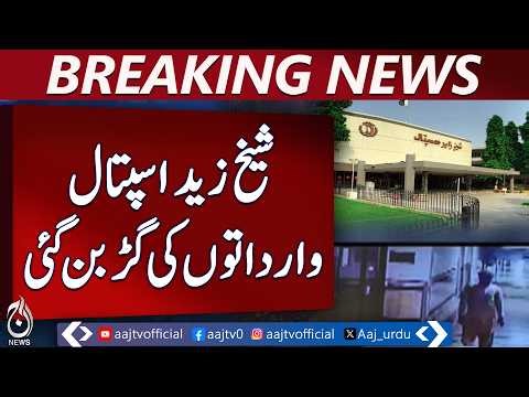 Lahore Sheikh Zayed Hospital Theft | Visitor Pickpocket Incident | Security Concern - Aaj News