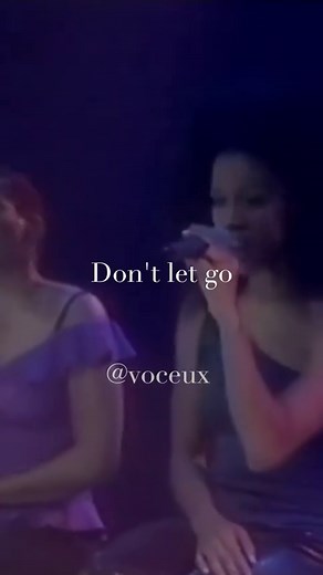 En Vogue - Don’t Let Go #acapella #vocalsonly #voice #voceux #lyrics #vocals #rnb #envogue #dontletgo | Voceux