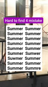 Difficult to find 4 mistakes #puzzle #riddles #fblifestyle | Intelligence & Logic