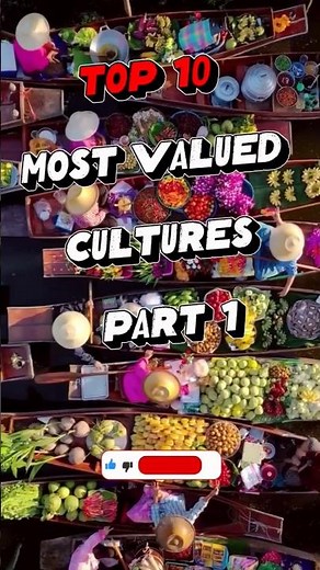 🏆 10 Cultures Everyone Admires! Part 1