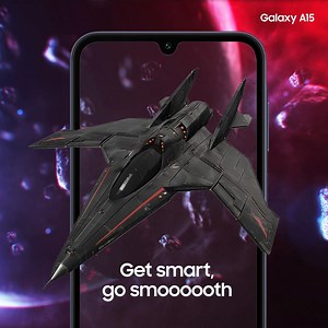 The #GalaxyA15 is smart and smooooooth - just like you! Experience smooth gaming and videos with 90Hz refresh rate on the #GalaxyA15. Learn more : http://spr.ly/6182eMGRr | Samsung