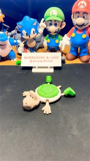 Mario Koopa Tropper 3D print #shorts #mario