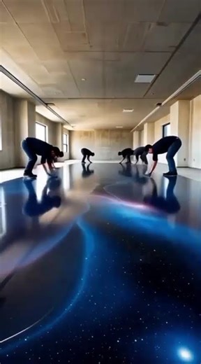 Galaxy Epoxy Flooring Transformation | Ultra-Realistic Construction Timelapse