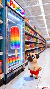 This Puppy Bought ONE Giant Treat… Then Did the Cutest Thing Ever! 🐾🍭 | Meow Magic Ai