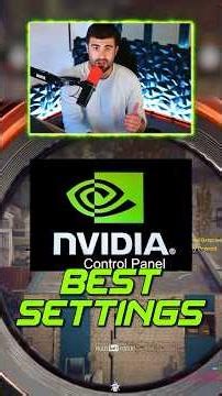 MAX your FPS with these Nvidia Control Panel Settings 🤯 #cod #callofduty #warzone #bo6 #settings