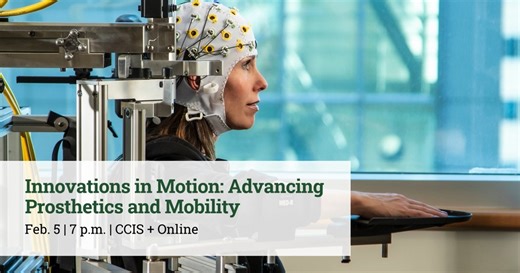 Imagine a prosthetic limb that can feel and move as naturally as your own. At the University of Alberta, this isn't science fiction—it’s the research happening right now. 💚💛 Join us for Innovations in Motion: Advancing Prosthetics and Mobility on Feb. 5! Explore breakthroughs at our interactive booth fair, then hear from world-leading researchers on how they are transforming lives. This event is FREE and open to alumni, students and the Edmonton community. ✨ Interactive Pre-Reception: 5:30 PM 