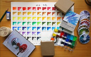 MG水彩颜料开箱视频