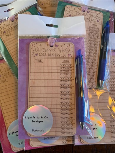 2026 Reading Log Maple Bookmark | Wooden Book Tracker Bookmark | Book Lover Gift | Booktok Reading Journal Bookmark | Laser Engraved - Etsy