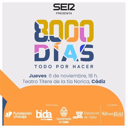 Anna Freixas será una de las participantes en el Foro “8.000 Días” El jueves 6 a las 6 de la tarde en el Teatro del Títere. | Radio Cádiz Cadena SER