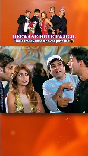 Akshay Kumar Comedy | Deewane Huye Paagal Comedy Scenes #bollywood #akshaykumar #comedyshorts