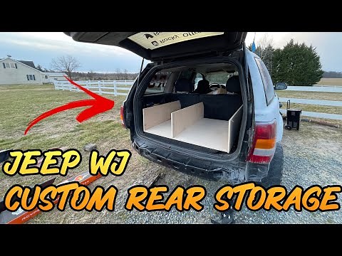 BUILDING Jeep WJ Custom Rear Storage System | PART 1