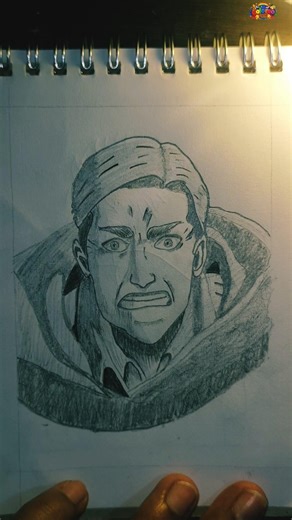 Erwin Smith Drawing| Attack on Titan #art #anime #aot #titan #eren #erwinsmithedit #erwin #manga