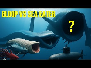 BLOOP VS SEA EATER - Terrifying Size Comparison of Legendary Sea Monsters