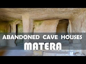 Abandoned Cave Houses in Sassi di Matera