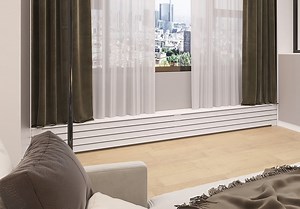 Custom Baseboard Radiator Cover, High Quality Medex Wooden Baseboard Heat Covers, Modern White Finish Design, Custom Sizes Options Available - Etsy