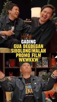 DARTO NEKAT SKYDIVING CUMA BUAT PROMO FILM 🤣