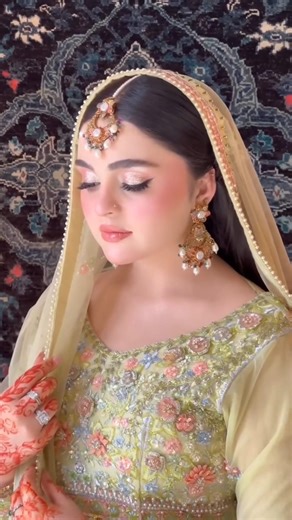 Gorgeous Bride 🤍 Nikkah First Look Highlights ✨💍 #Shorts