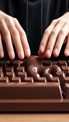 Chocolate Keyboard ASMR | Oddly Satisfying