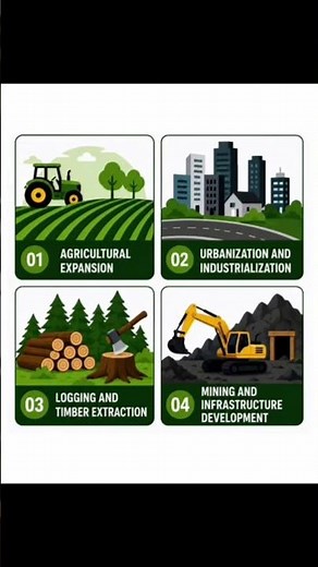 Deforestation Explained 🌳 | UGC NET JRF & MSc Environmental Science