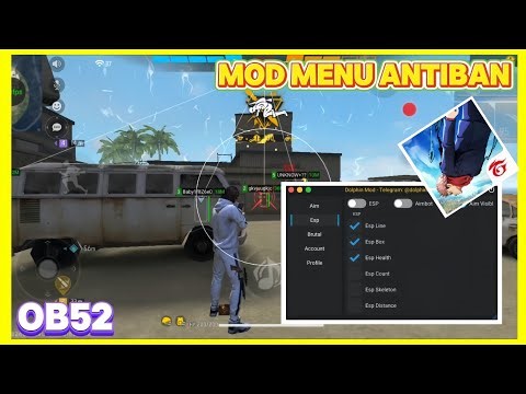 Hack FF OB52 | Mod Menu Android Auto Headshot, Aim Đầu, Aim Cổ, Aimbot, Định Vị ESP, Antiban 100%