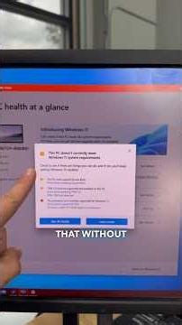 Bypass Windows 11 Upgrade Requirements! #repair #gamingpc #windows #pc #techtips #pcrepair