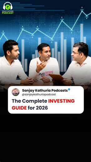 Sanjay Kathuria on Instagram: "Kirtan Shah & Gajendra Kothari on 2026 Investing Guide 🎙️ In this no-hype, data-driven episode of the Sanjay Kathuria Podcast, we bring together Kirtan Shah and Gajendra Kothari — two of India’s most trusted voices in wealth management and long-term investing — to decode exactly how smart investors will build wealth in 2026. They cut through noise and break down why most investors fail, why SIPs alone aren’t enough, and how professionals use asset cycles, fund sel