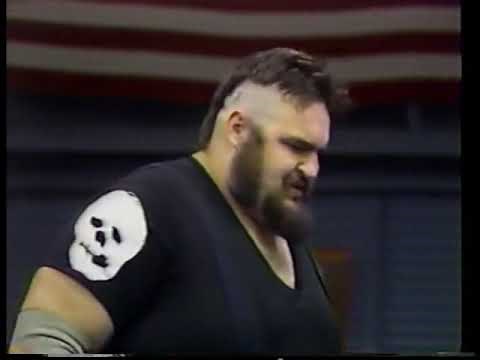 The Great Kabuki (with Sunshine) vs. One Man Gang (with Gary Hart). WCCW, 1985.