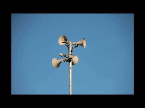 防災行政無線チャイム 茨城県土浦市17時「夕焼け小焼け」