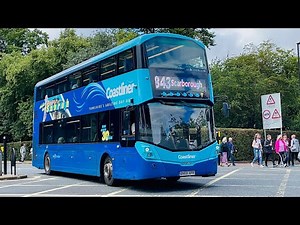 Coastliner Leeds to Scarborough route tour