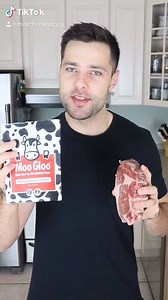 3.7K views · 64 reactions | FrankenSTEAK: Gluing a Filet to a Ribeye...
