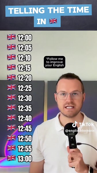 Learn to Tell Time in English Quickly
