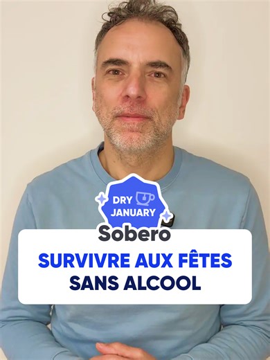 Comment survivre aux fêtes sans alcool ? 🎉 Les 5 premières minutes = les plus dures. Stratégies pro : Apporte des alternatives sans alcool, Prépare des réponses toutes faites ('Je conduis'), Arrive tôt pour t'installer, Prends un rôle (DJ, photographe). Bonus : tu partiras tôt (vers 23h tout le monde répète les mêmes histoires) et te réveilleras frais ! #Sobero #Alcool #DryJanuary #NouvelleAnnee #NouvellesResolutions #2026