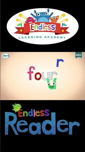 Let's Learn the Letter F and the Word Four with Endless Reader | Part 1