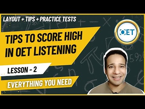 OET Listening Tips 2025 | How to Score High in Parts A, B & C (Step-by-Step Guide)