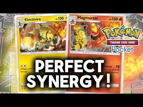 Electivire and Magmortar Damage EVERYTHING! - Pokemon Pocket Deck Build