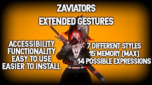 Zaviator's Extended Gestures