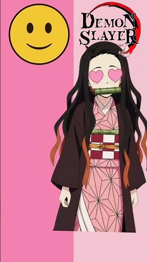 Nezuko Kamado – 8 Emotions Showcase 🌸✨ #anime #demonslayer