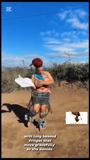Elegant Zulu Princess in Traditional Attire #africa #dance #proudlysouthafrican