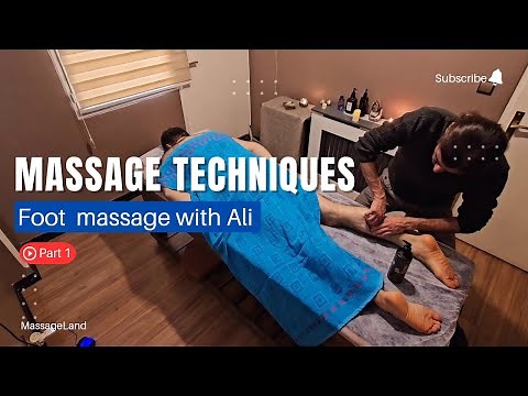 African Massage Experience + Real Spa Sounds | Leg & Back Muscle Massage ASMR 🌿