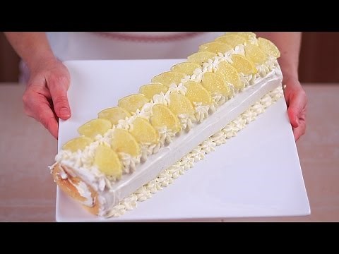 Lemon Cake Roll - Easy Recipe home made by Benedetta