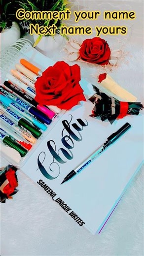 👉"Chotu"Name Calligraphy ✍️😍|Watch Till End"#shorts #calligraphy