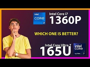 INTEL Core i7 1360P vs INTEL Core Ultra 7 165U Technical Comparison